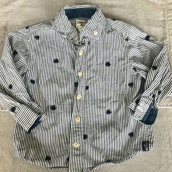 Toddler Boy Button down Shirt - Picture 1 of 5